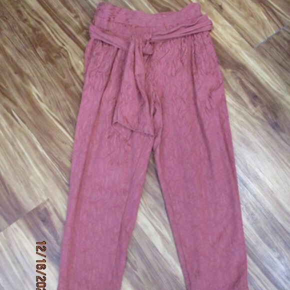 Anthropologie ett:twa Aubade Tie-Waist Pants 2 - Picture 2 of 6